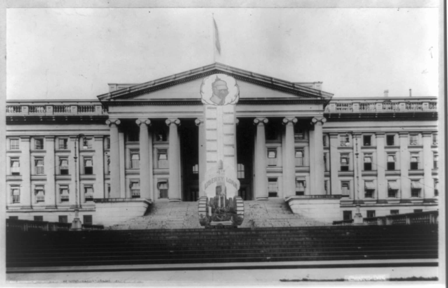 The Treasury Building, Washington, 1918